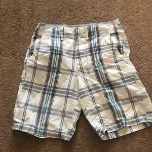 Plaid shorts